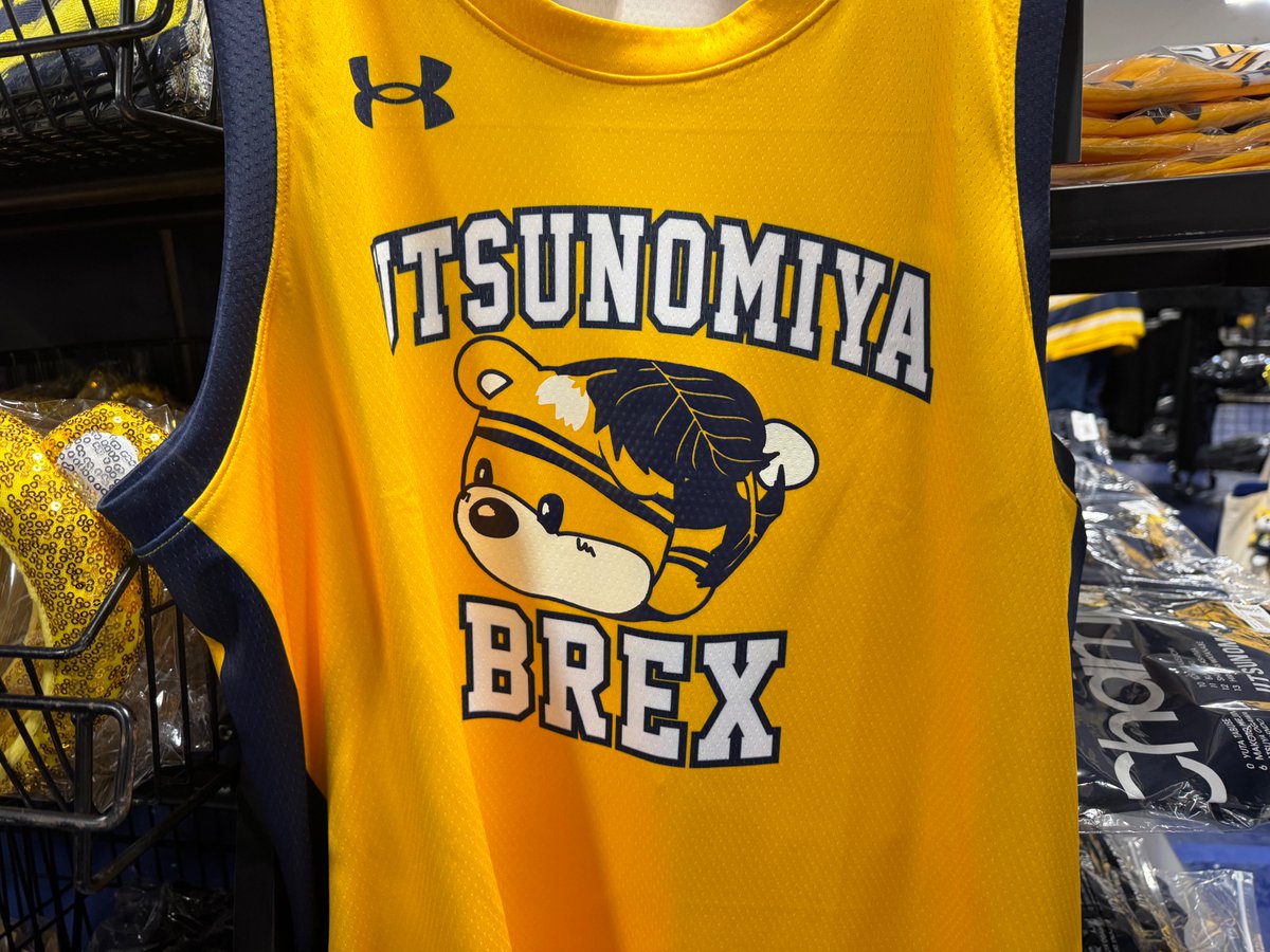 UTSUNOMIYA BREX ブレッキーデザインユニフォームXL グッズ情報】 会場内1FにてBREX SHOPがオープン！ 2025-26 SAKURA DAY