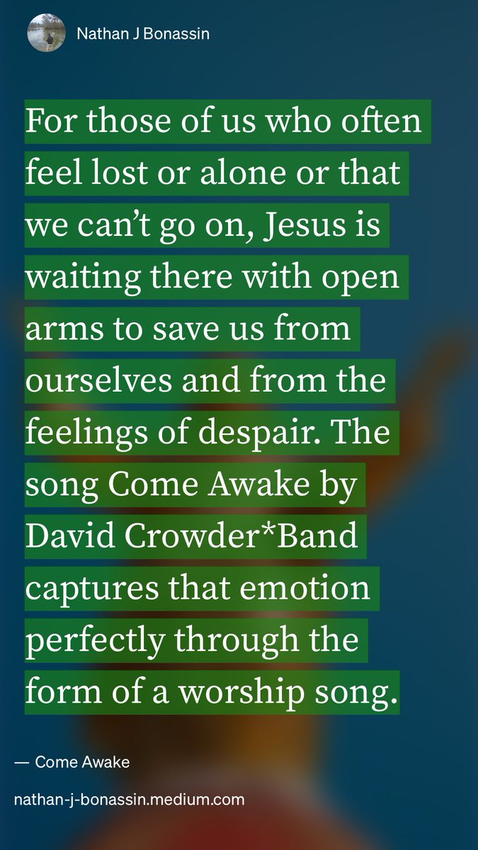 nbonassin's tweet photo. “Come Awake” by Nathan J Bonassin https://t.co/JWiTIazouY https://t.co/Ft094VQN7B