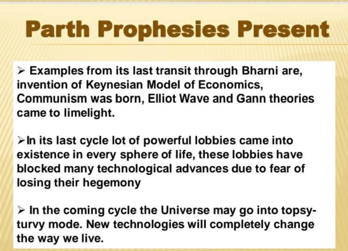 Parth prophecies tweet media
