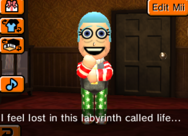 Cacaffo's tweet photo. My Shadow milk mii is losing his MIND man https://t.co/ape4eHKEHf