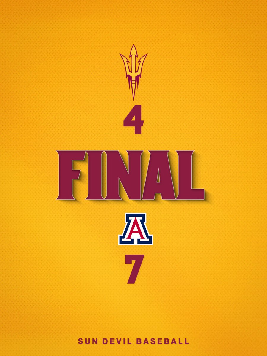Sun Devil Baseball tweet media