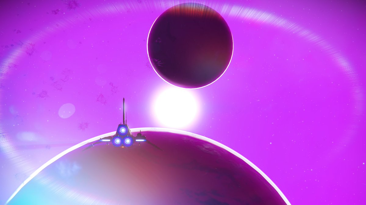 Andr3Ag0g's tweet photo. Scenes from the stellar frontier
#SpaceSaturday #NoMansSky #NoMansSkyRemnant #PhotoMode #VirtualPhotography @NoMansSky https://t.co/gKGzQMrFFz