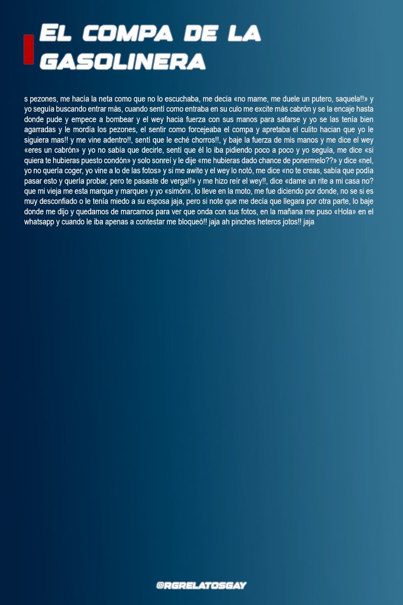 RG - Relatos Gay tweet media