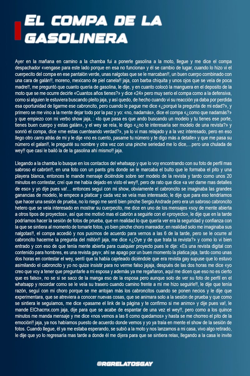 RG - Relatos Gay tweet media