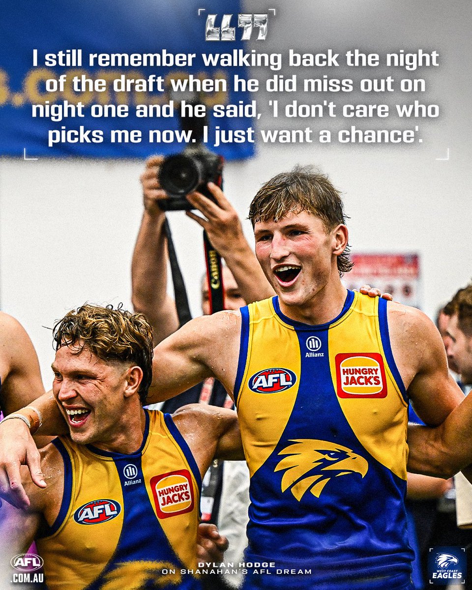 The Eagles have found something special in Jobe Shanahan 🤩

Nathan Schmook finds out just how the emerging Eagle slid to pick No.30 in the 2024 Telstra AFL Draft: afl.com.au/news/1488404