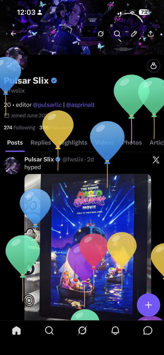 Pulsar Slix tweet media