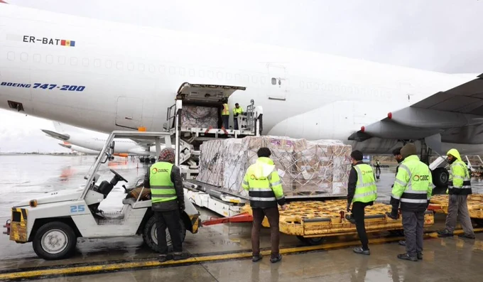 WHO Delivers Vital Medical Aid Shipment to Hospitals in Afghanistan.