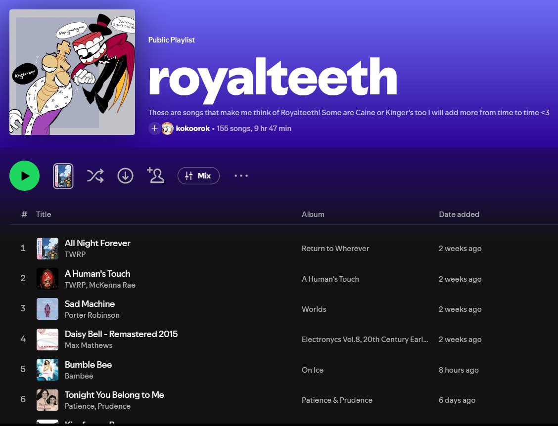 korok yandere caine era tweet media