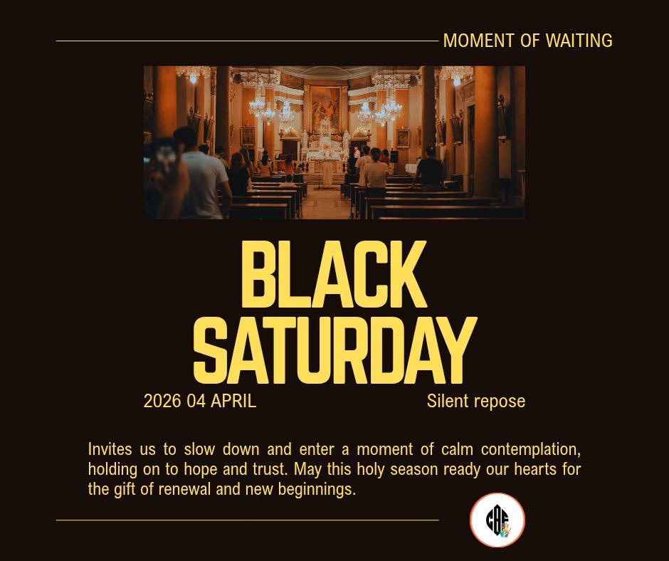 cbf_org's tweet photo. May this holy season ready our heats for the gift of renewal and new beginnings #blacksaturday #holyweek https://t.co/zBpm6sSv3L
