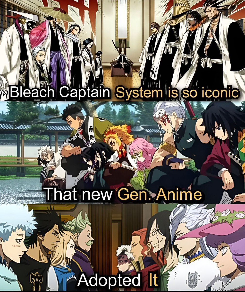 Bleach is peak