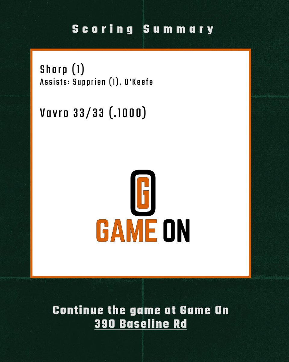 SPcrusaders's tweet photo. Crusaders win!

Vavro stops every shot he faces to earn his first postseason shutout, while Sharp scores the lone goal on the team’s nine shots. https://t.co/grOhkN6ey8