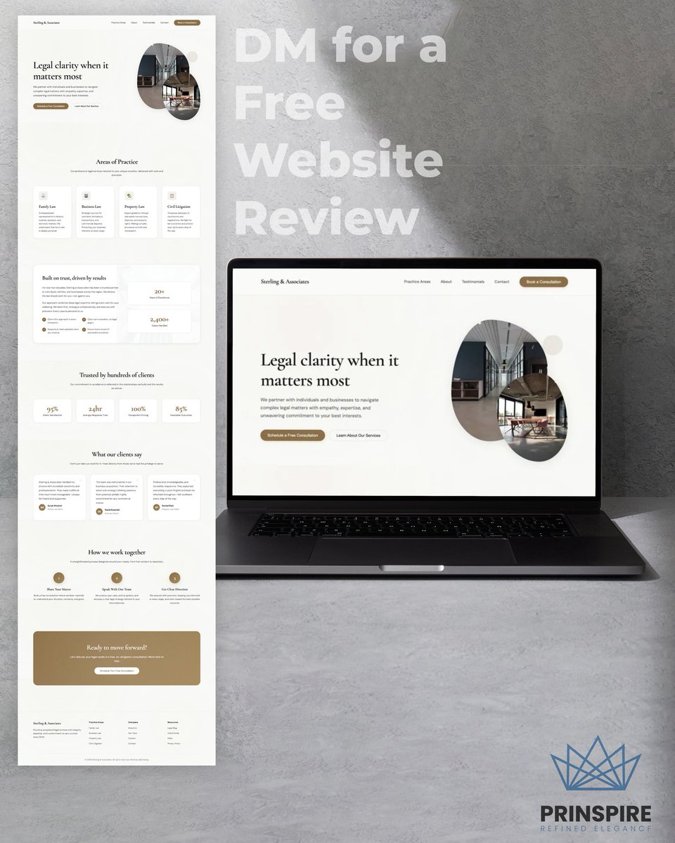 prinspire's tweet photo. Old website
No structure
Bad responsiveness

You’re losing clients silently.

Most people won’t even tell you. They just leave.

Fix your website, fix your conversions.

DM “WEBSITE” to get started. https://t.co/AmoOYB3Fzf