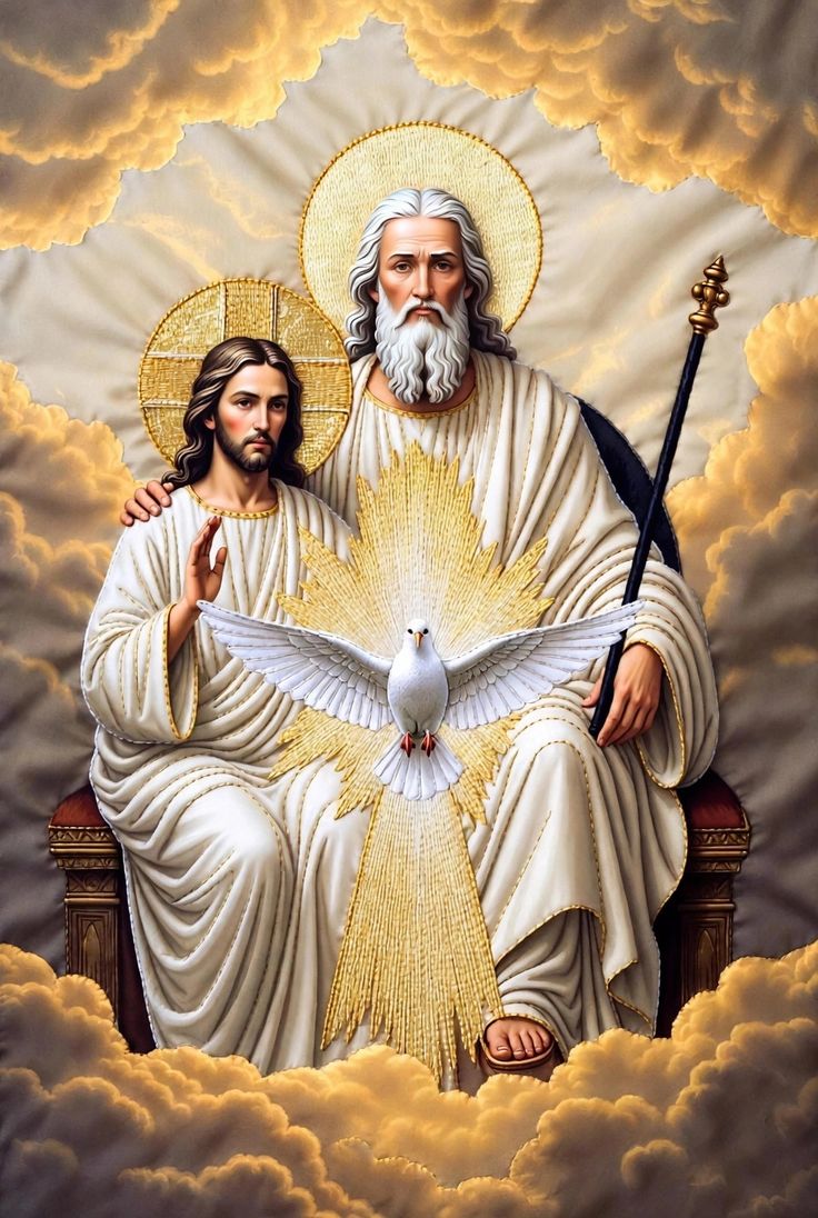 PADRE FIGLIO E SPIRITO SANTO, SIA FATTA LA VOSTRA VOLONTÀ ❤️ ❤️ ❤️  BUONGIORNO E BUON SABATO SANTO A TUTTI VOI SPERANDO SEMPRE NELLA PACE 🙏🙏🙏