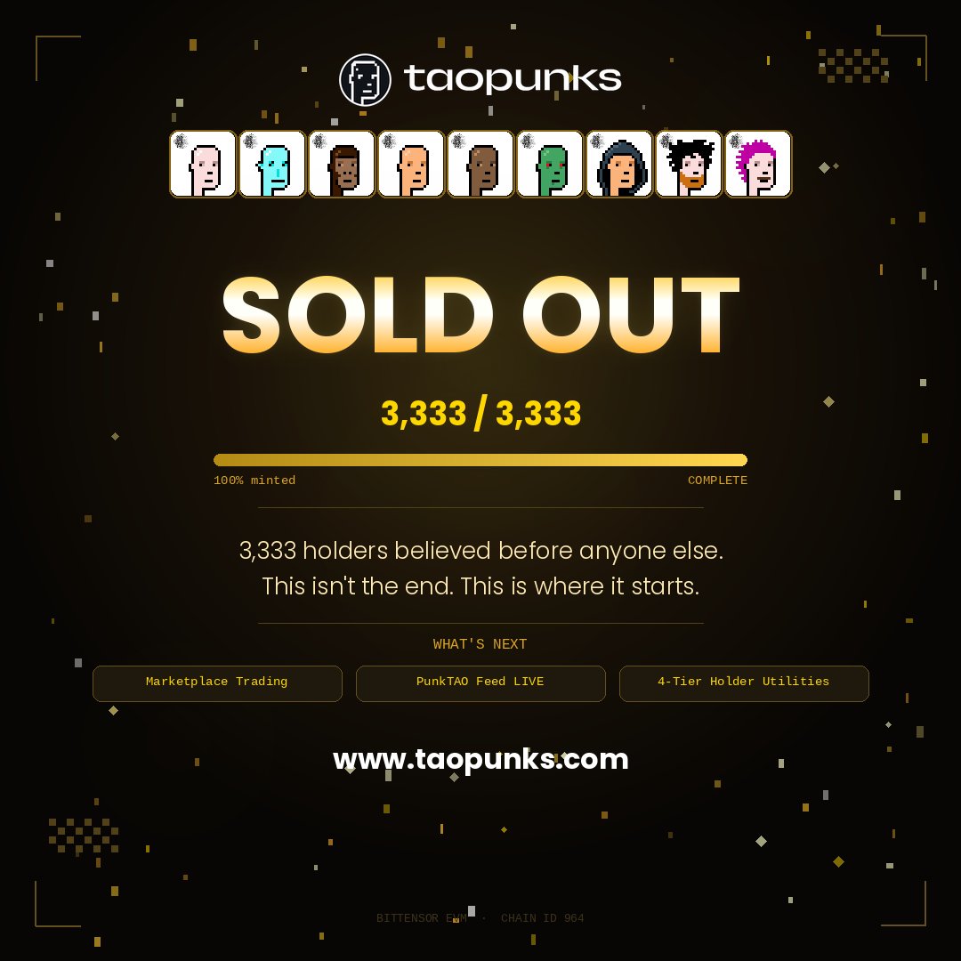Tao Punks | Mint & Marketplace LIVE tweet media