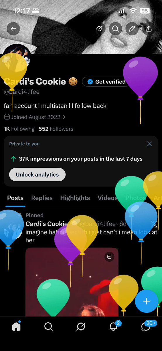 Cardi's Cookie 🍪 tweet media