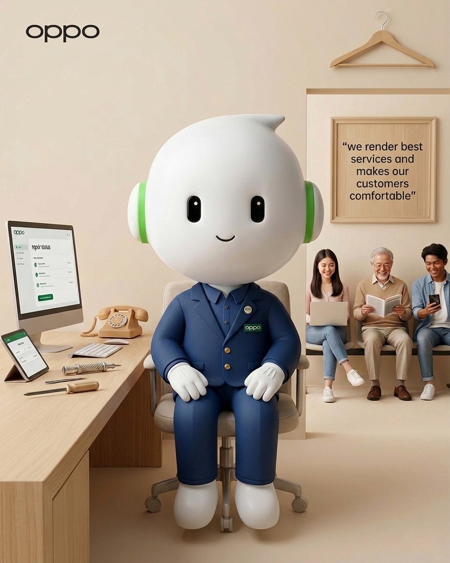 AgebeThomas's tweet photo. #DressUpServiceOllie

@OPPO__Support vision is to meet her customers’ needs at the right time, while making them feel comfortable and truly at home.
@OPPONigeria @oppo https://t.co/CA6Jk6SUli