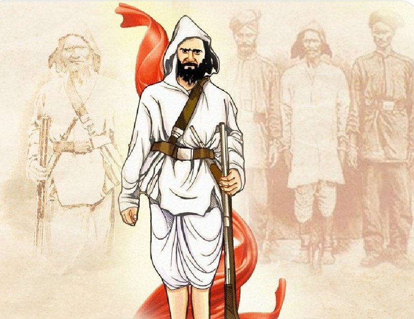 स्वतंत्रता की लड़ाई के जनजातीय नायक महान क्रांतिकारी "श्री #टंट्या_मामा_भील जी" की जयंती पर सादर नमन !🙏🏻