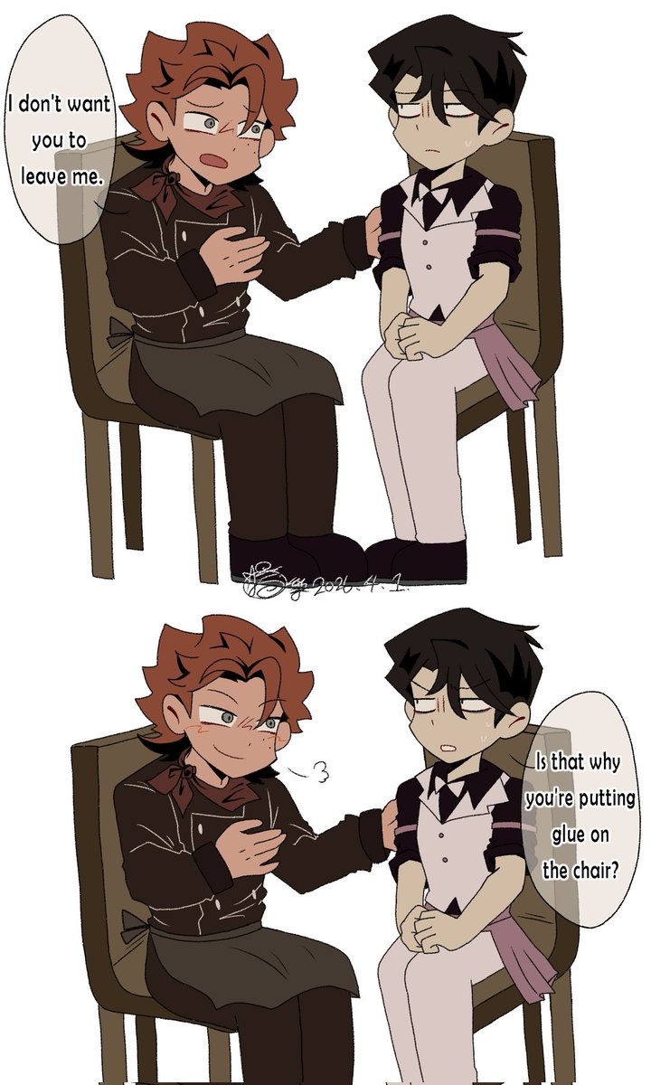 d816092c's tweet image. SWAP 🍔🍋
love for you is as sticky as tape and glue.

#deadplatefanart #Rodyvince