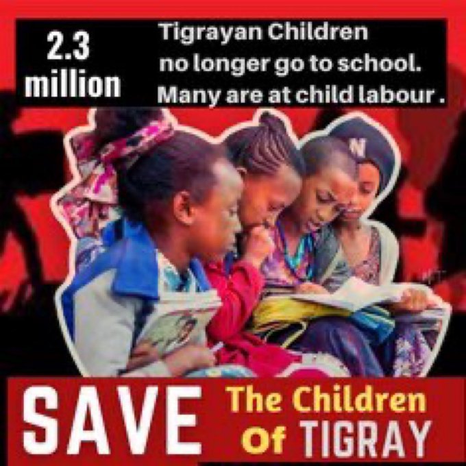 Romhai_H's tweet image. Day 1978 of the #TigrayGenocide:

In #Tigray today, an entire generation is being lost—after surviving war.:
•46 schools shut down
•28,827 children out of class
•Teachers unpaid, forced to leave
•Blockade of food, medicine, fuel
•Children out of school

#TigrayIsSuffering