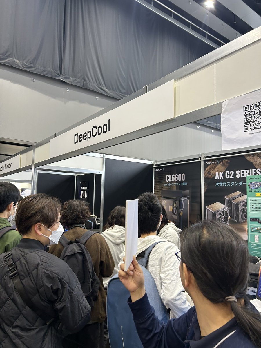 DeepCool_JAPAN's tweet image. 会場めっちゃ盛り上がってます🔥

#DeepCool #ASKFES2026