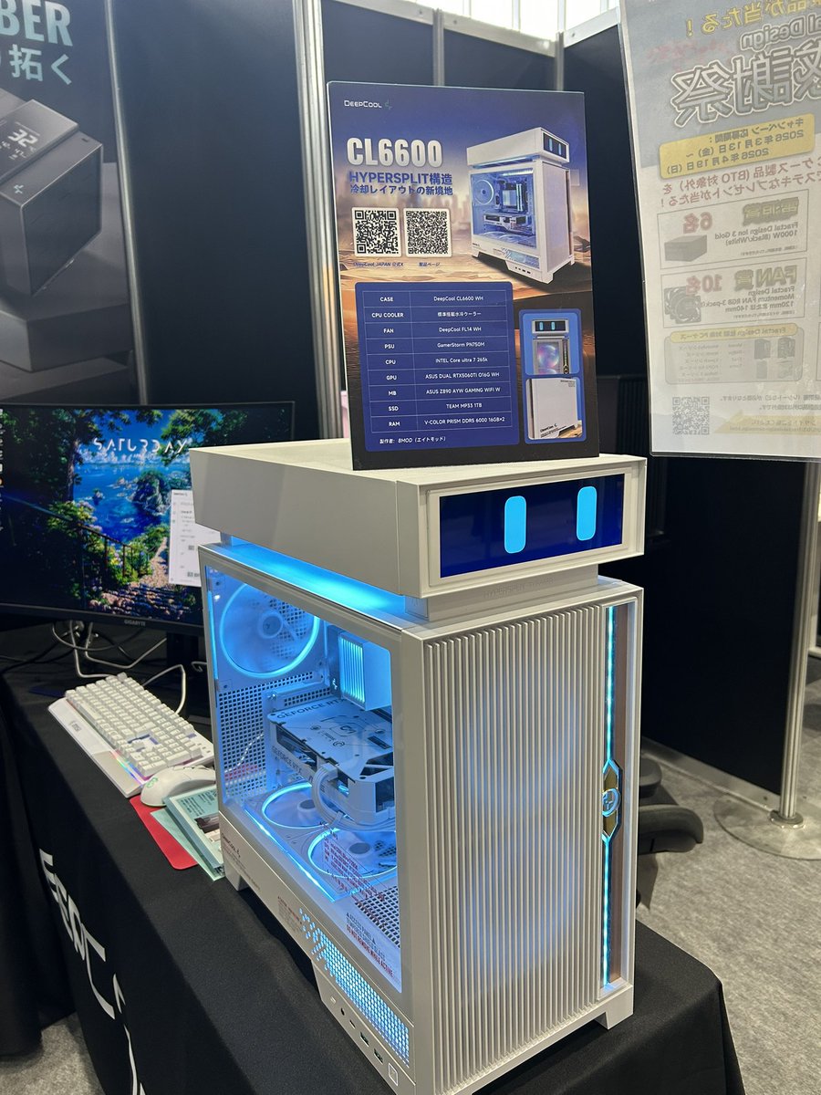 DeepCool_JAPAN's tweet image. 会場めっちゃ盛り上がってます🔥

#DeepCool #ASKFES2026