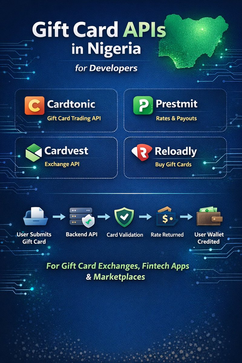 Looking to process gift card payments in Nigeria via API? Here are some ...