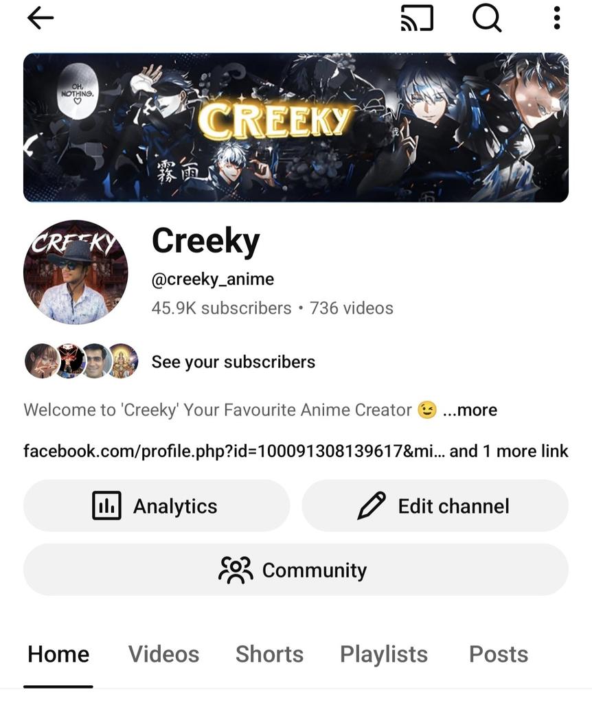 DeepCha63261022's tweet photo. I have a bug on my channel 'Creeky'. Community Posts are incorrectly increasing my public video count.
This week I uploaded only 1 video, but my count jumped from 736 to 740. I’ve updated the YouTube &amp; Studio apps, but the issue persists. Can you fix this metadata sync? @YouTube https://t.co/seJwNhDcMW