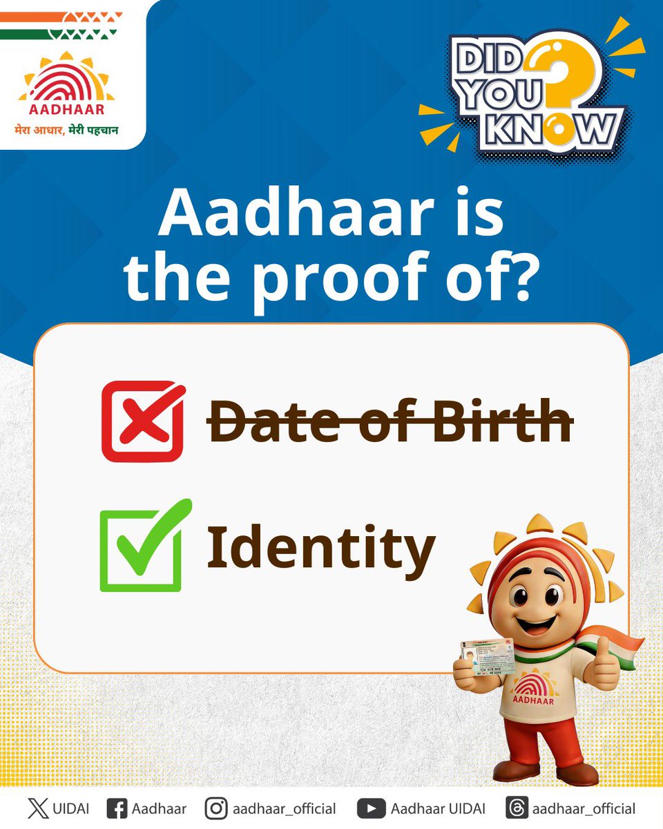 Aadhaar tweet media