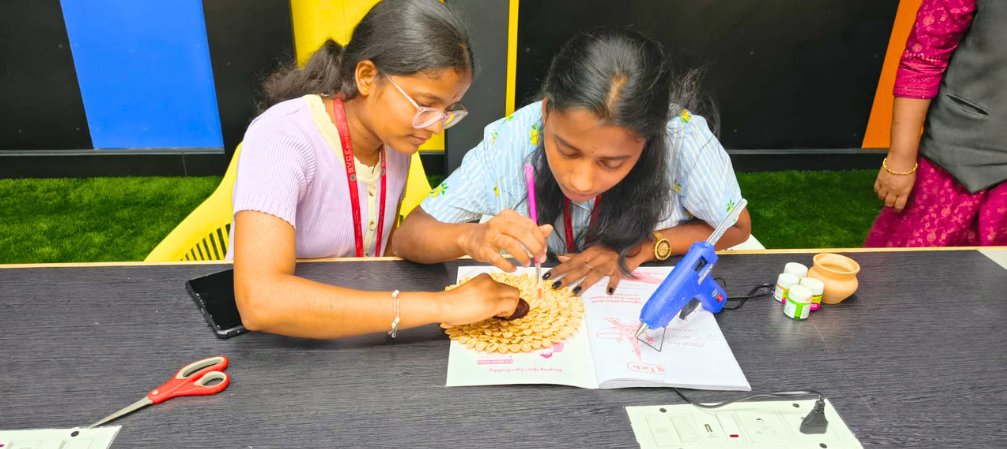 Creativity Unleashed at SVCE!
The Recreation and Informal Networking Club of SVCE Autonomous, Bengaluru successfully organized a one-day ART &amp; CRAFT FIESTA on 02-04-2026. A vibrant platform for students to showcase their artistic excellence 
#SVCEBengaluru #ArtAndCraftFiesta