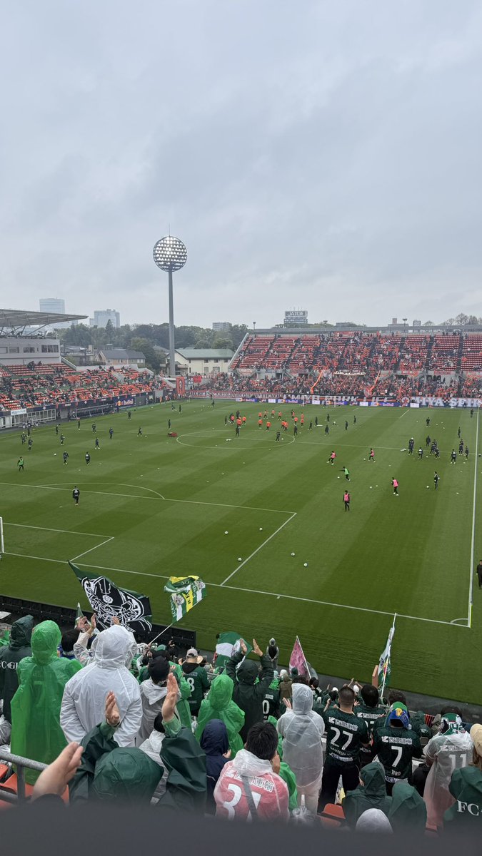 Mu(むう):アウェイはゴール裏 tweet media