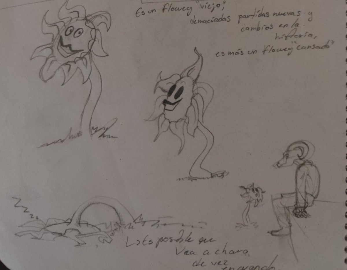 Ideas que tengo para hacer un AU de Undertale, solo eso.