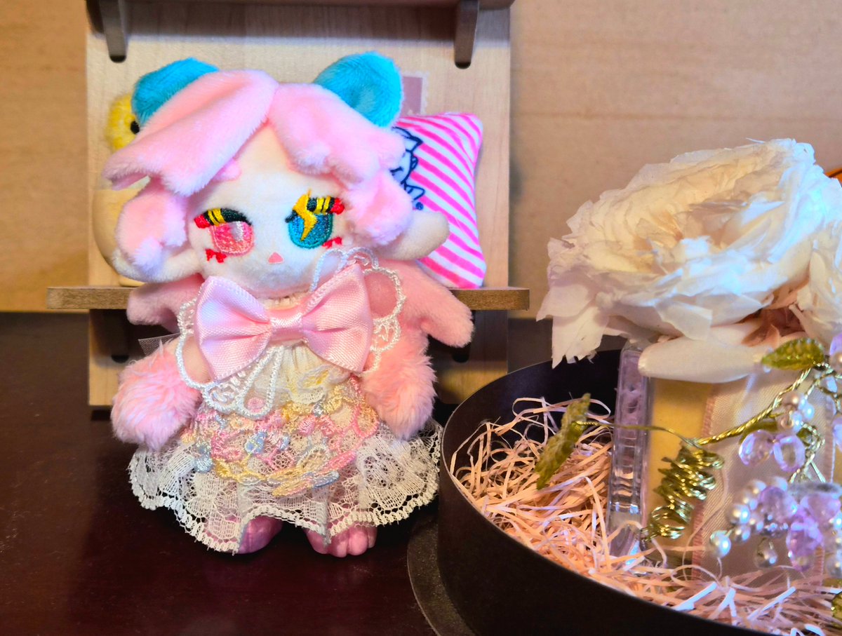 🐯🌸ちゃんのお洋服できました～

#ぷりちょこ町産