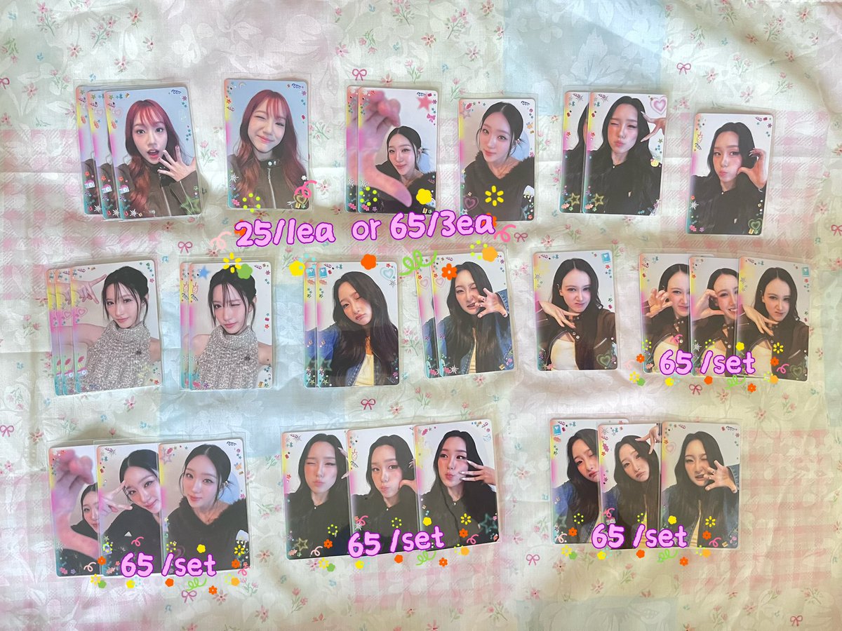 prettypattyqt's tweet photo. ༘ ⋆ wts / ปล่อย ◞ ♡ 

꩜ random ‘ Felizz ’ เอแคลร์ แซงต์ เซลซี เจ้าหญิง พรีม ชาริ

★ 25 /1ea , 65 /3ea or SET

ㅡ  shipping fee 40 พื้นที่ห่างไกล+ตามจริง

#GMMTVFANIVAL2026 #ตลาดนัดgmmtv #ตลาดนัดfelizz https://t.co/Ak0uEUtM01