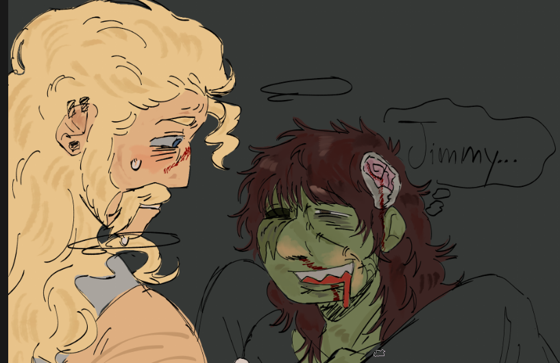 densedens0's tweet photo. byeeeee its been ages since ive drawn these two like this...ouh i miss my old #jimstan art https://t.co/2rjvBkua2V