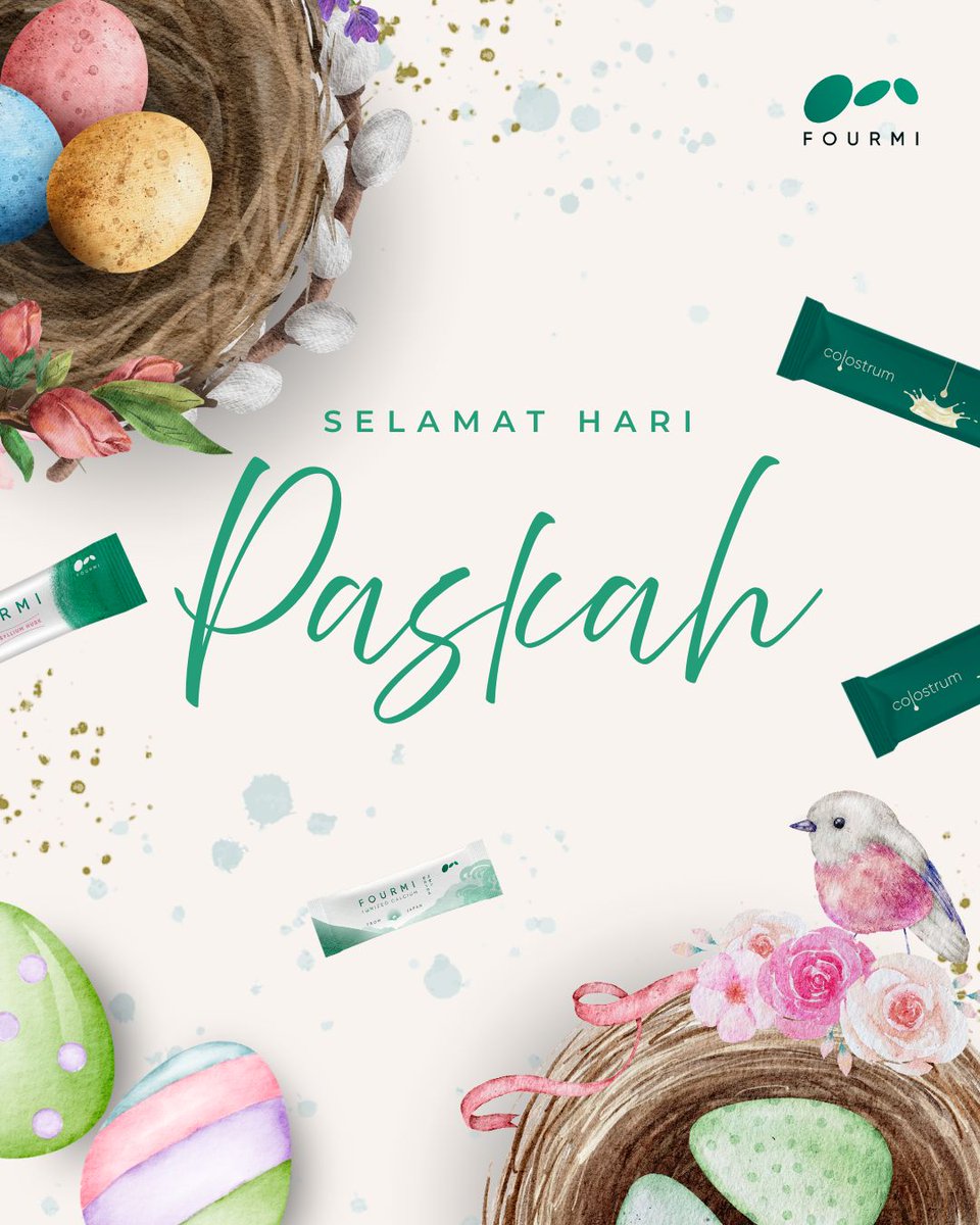 fourmiind's tweet photo. Selamat Hari Paskah, Fourmi Armi! ๐ฃโจ
โHe is risen indeed.โ
Dalam momen penuh makna ini, kita merayakan harapan yang kembali hidup dan awal yang baru. Semoga damai dan kehangatan selalu hadir dalam setiap kebersamaan ๐ค๐ฟ
FOURMI
New Mi. True Mi
#HariPaskah #Easter #FOURMI https://t.co/KgYWEer1J2