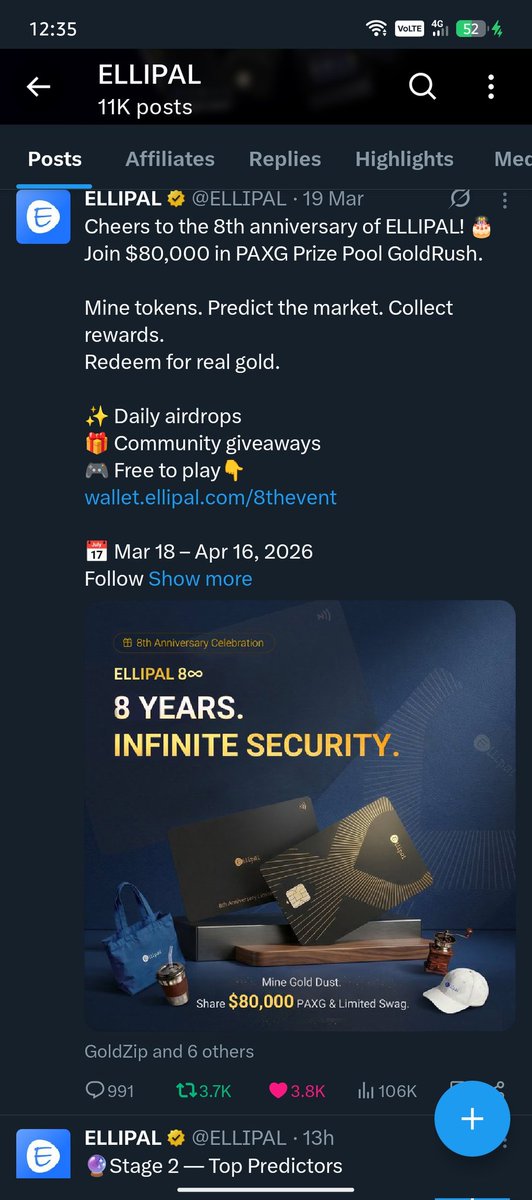 kateyreigo7's tweet photo. @ELLIPAL @ant_fun_trade Thanks for the opportunity to join this giveaway🎁✨ More successful partnership to you ahead. https://t.co/VBSnLKxV9z