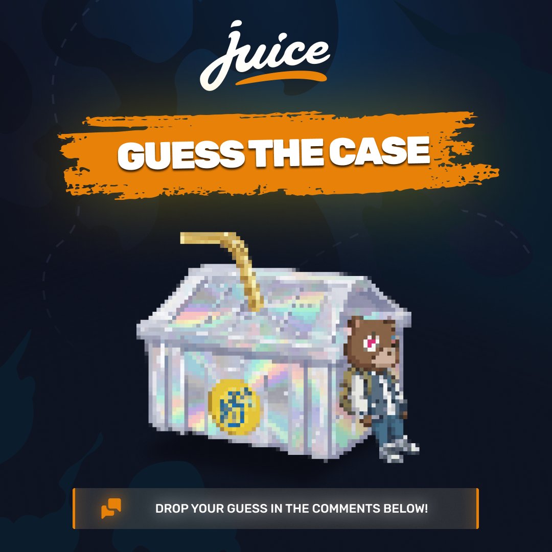 💼 Guess the Case ❓
Think you know the case? 👀

Drop your guess + Player ID also Like, RT &amp; Follow for a chance to get JUICED 💦