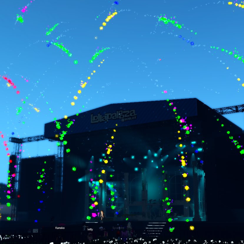 Lollapalooza Roblox tweet media