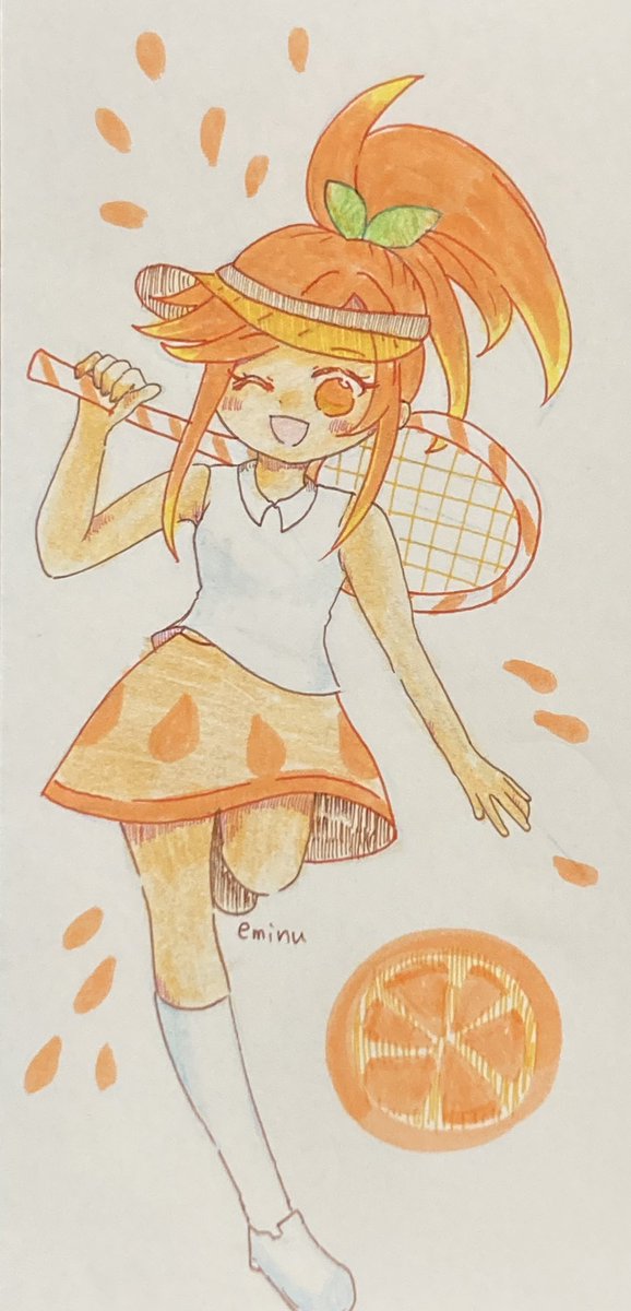howacororin's tweet photo. オレンジちゃん🍊🧡 https://t.co/WGaaacNLTN