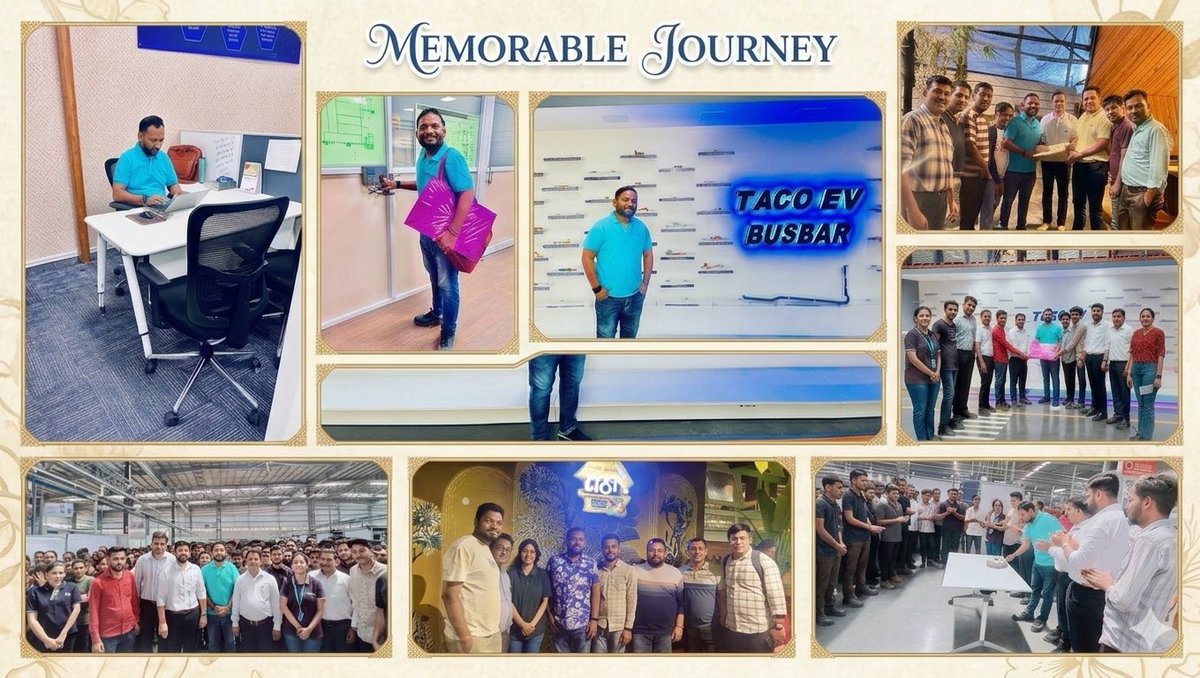 iam5udheer's tweet photo. Thank you Tata taco team for this memory. #Gratitude #Newbeginning https://t.co/FP7QKWL6km