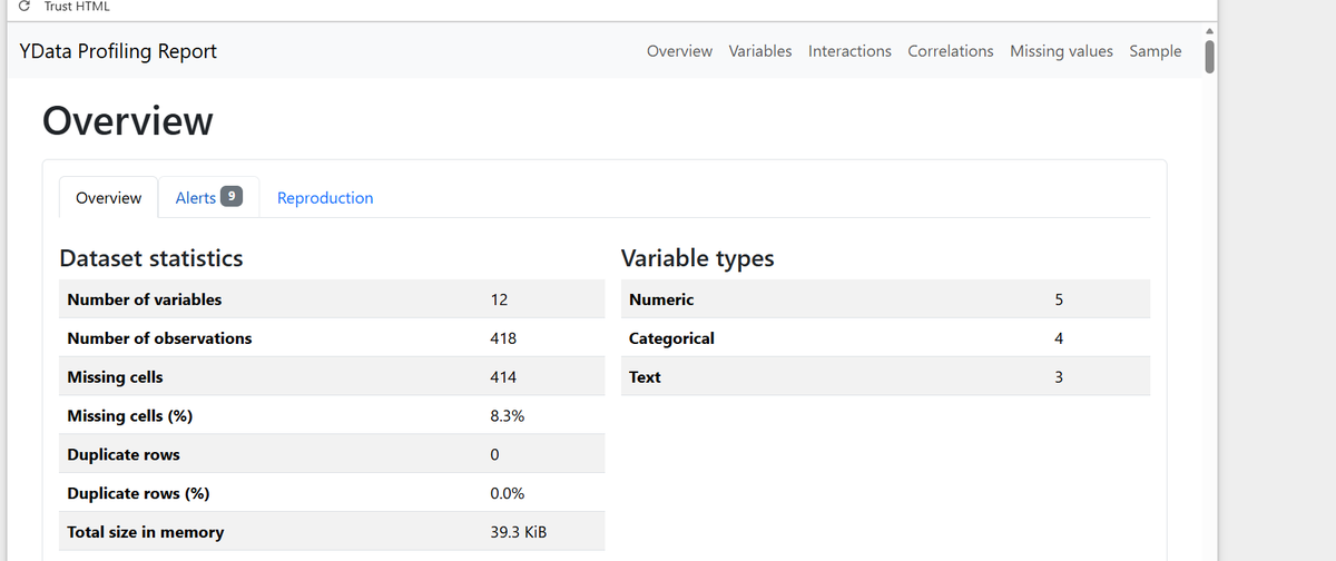 achieve71246717's tweet image. Day 22 of Machine Learning 
Learned about bivariate &amp;amp; multivariate analysis — understanding relationships between variables and uncovering deeper insights from data.
Also explored Pandas Profiling for quick and powerful EDA 
#MachineLearning #DataScience  #LearningJourney