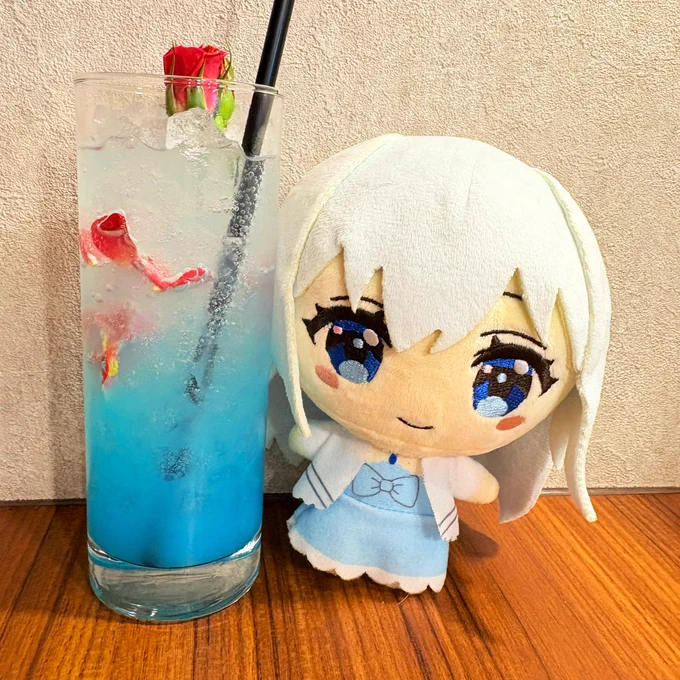 本日は #藍月なくるファンイ2026 大坂公演です お腹すかせて来てね〜 と ミニなくるぬい(サンプル)も言うてます
