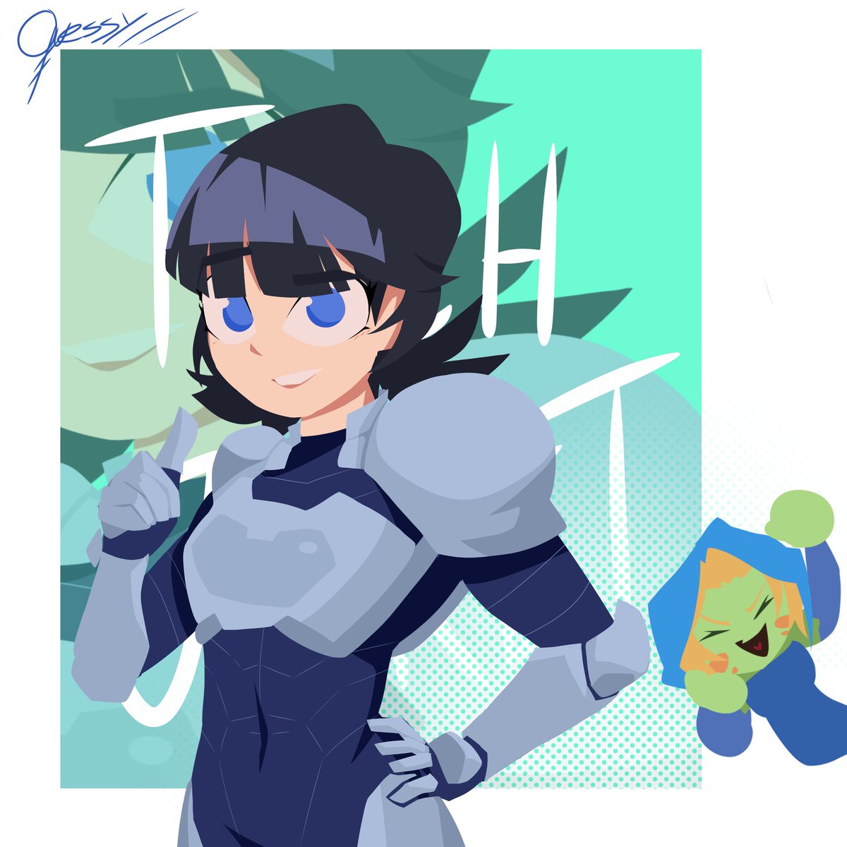 Quesadiyayaya's tweet image. Hey!! Gracias por el apoyo
Tengan un poco más de Zoe Thompson 
#invincible #techjacket