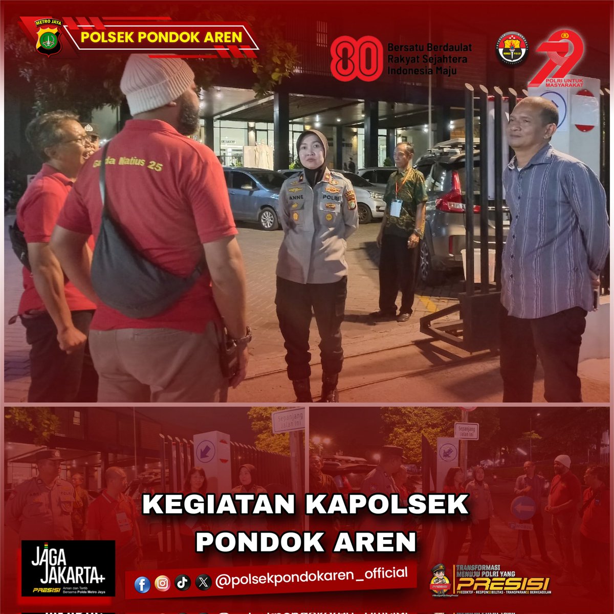 polsek pondok aren official tweet media