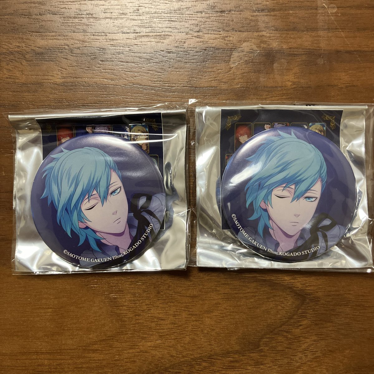 Account_Goods_'s tweet photo. 【譲渡/交換】うたプリ Sweet Vampire key to melt your heart AGF SV 缶バッジ レア

譲）藍
求）各¥440(+送料) / リトリン記載品

郵送または新宿お手渡し
全て未使用
固定ポストより同数以上お迎えください。 https://t.co/QqT3PN7X2w