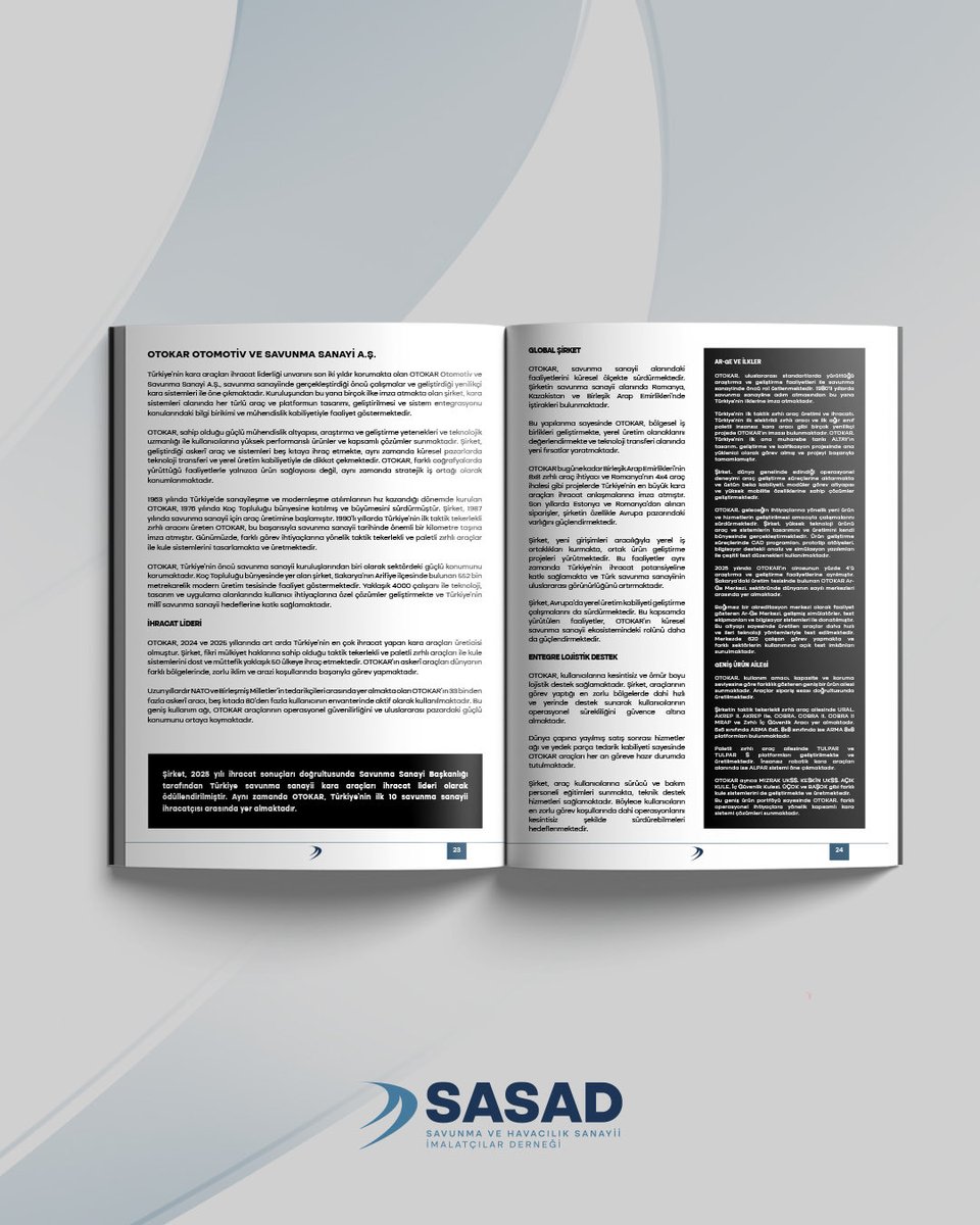 Savunma ve Havacılık Sanayii İmalatçılar Derneği tweet media