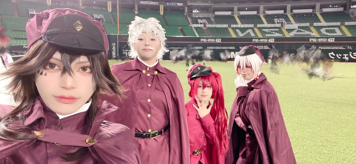 ドーム内にいます！

🍶⚔️→<a href="/pokari_water/">ぽかり🥤福a!4日猟犬併せ</a> 
⚔️🚺→<a href="/248ena/">♪ ムア ♪next→福a!両日</a> 
🍐👂→<a href="/Na_se2525/">なせ。@福a!</a> 
🍮🥚→<a href="/sbr_107/">蒼葉昴@福a!1日目</a> 

 #アコスタみずほPayPayドーム福岡