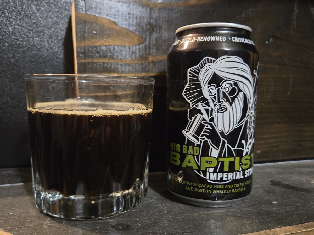 Urbanamber's tweet image. Imperial stout #beerme #drinklocal big bad baptist from @EpicBrewingSLC