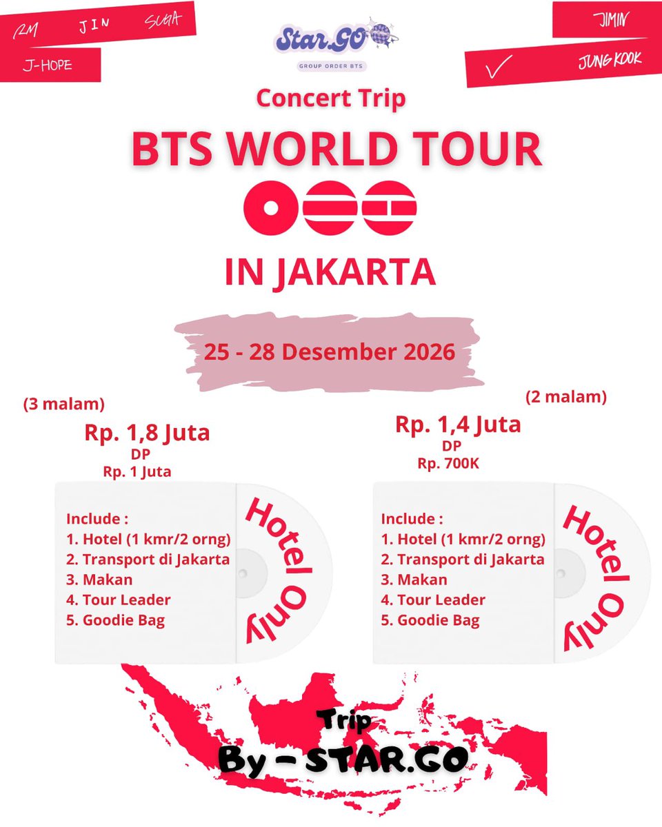 ✨STAR GO ✨| OPEN TRIP KONSER tweet media