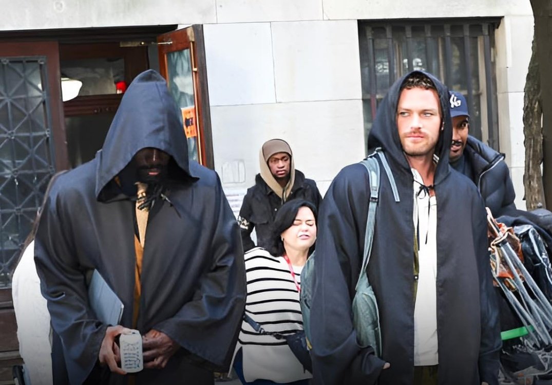 The Defenders are quietly assembling again… Krysten Ritter,Mike Colter, and Finn Jones seen on the Daredevil Born Again S3 set.